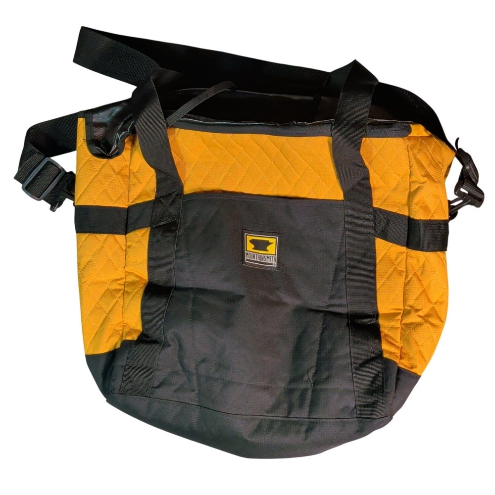 Mountainsmith Bag Hiking Tote Crossbody Black Yellow Travel Vacation Gorpcore